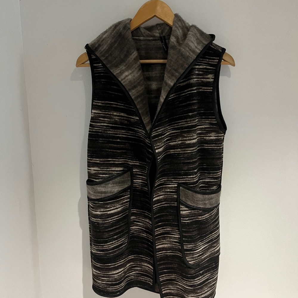 Wool Fall / winter long vest